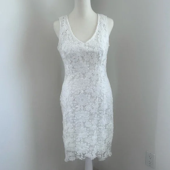 Soieblu | Dresses | Soieblu White Lace Dress | Poshmark